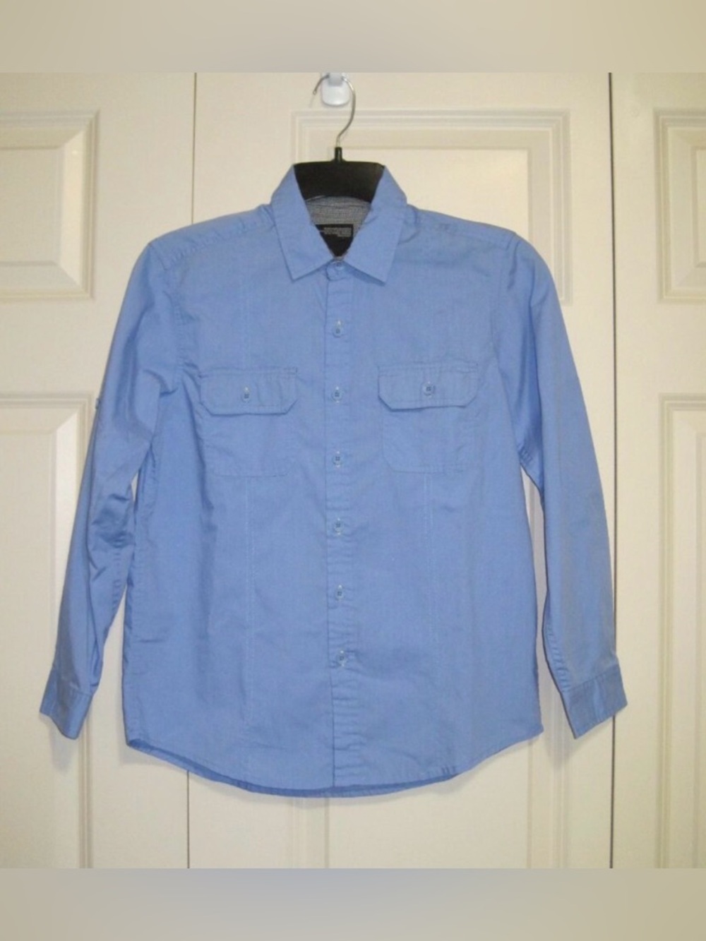 Drill clothing button down shirt sz M